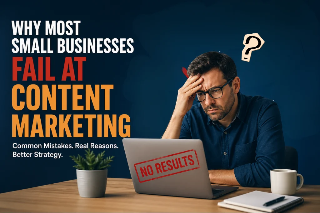 Why Most Small Businesses Fail at Content Marketing