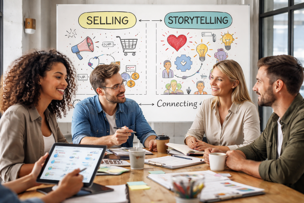 Why Storytelling in Marketing Works Better Than Selling