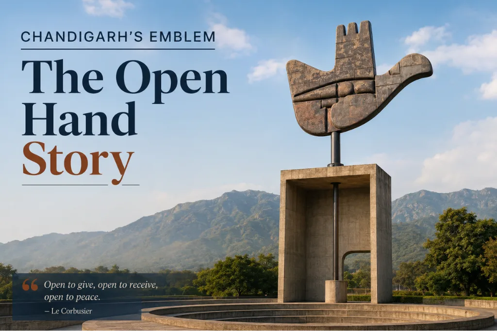 Chandigarh’s Emblem: The Open Hand Story