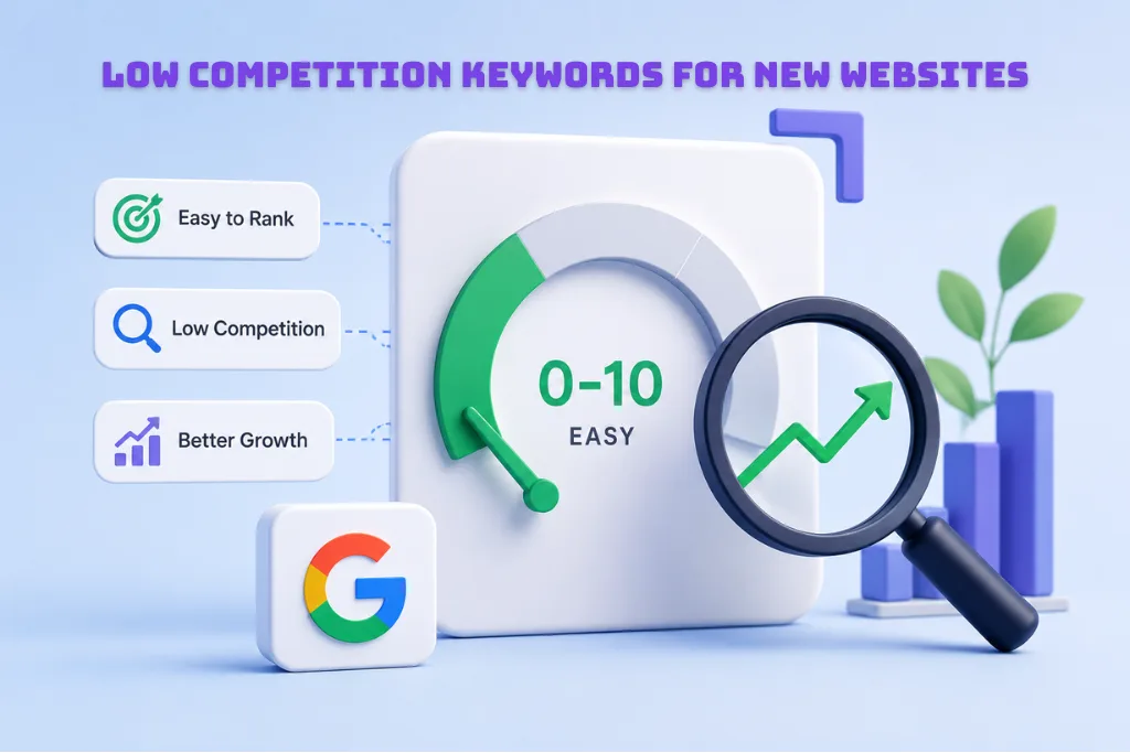 Low Competition Keywords for New Websites That Actually Rank