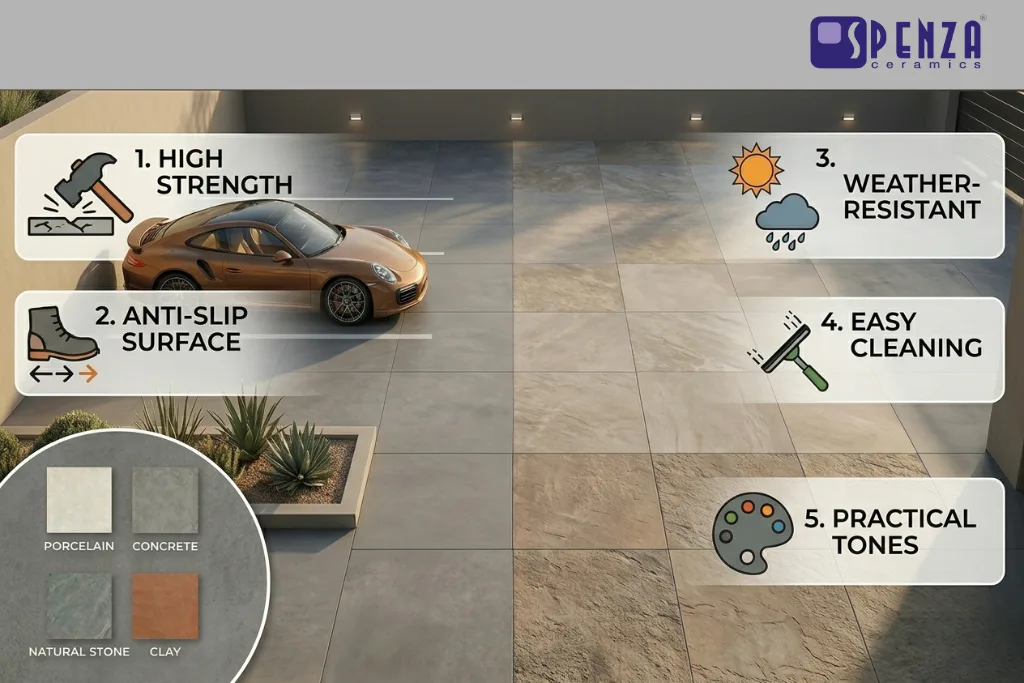 Which Tiles Are Best for Parking Area? A Complete Guide