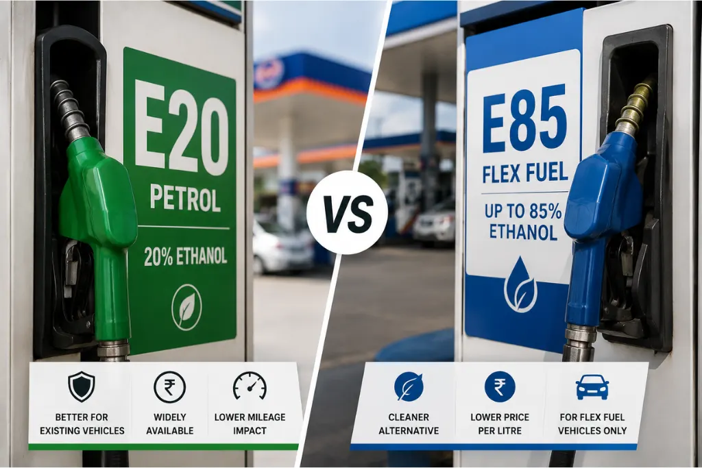 E20 vs E85 Petrol: Why This Comparison Is Impossible to Ignore