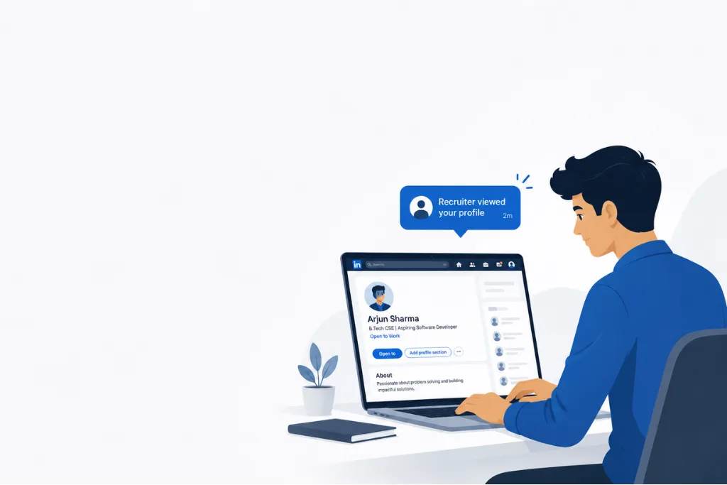 LinkedIn tips for freshers in India that actually get responses