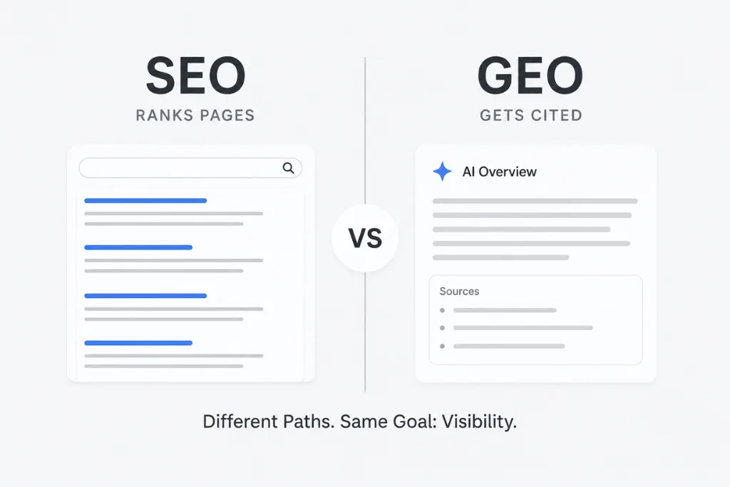GEO vs SEO: The New Search Strategy Marketers Can’t Ignore