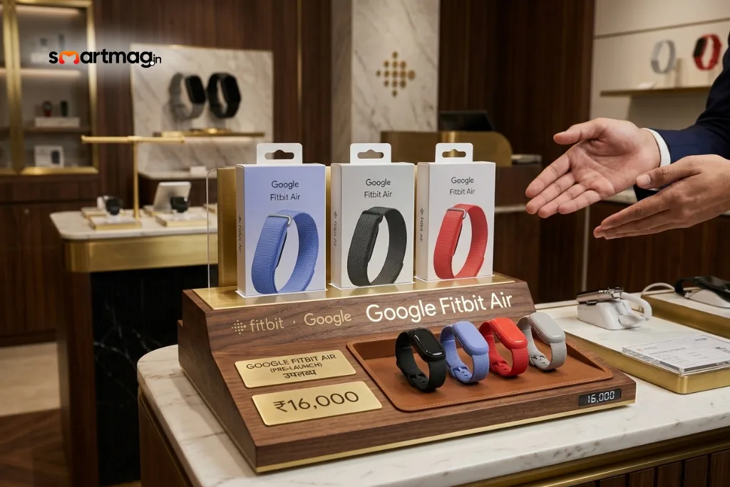 Google Fitbit Air Appears in Retail Stores Before Official India Launch