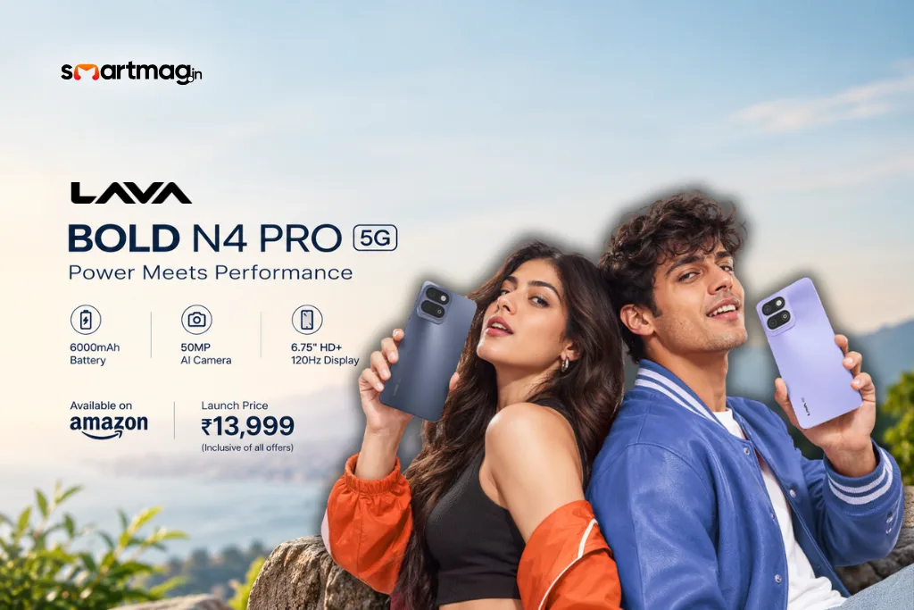 Lava Bold N4 Pro 5G Goes Official in India With 6,000mAh Battery, 50-Megapixel Camera