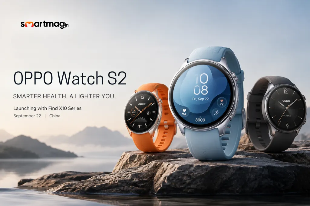 Oppo Watch S2 Expected to Debut With Find X10 Series, Bringing Upgraded Health Tracking Technology
