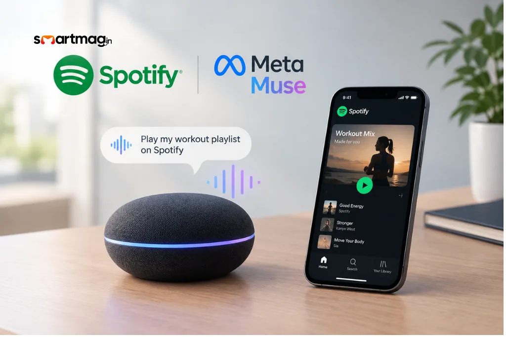 Spotify Integrates With Meta Muse for Hands-Free Audio Control