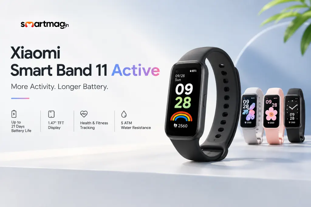 Xiaomi Smart Band 11 Active Debuts With Up to 21 Days of Battery Life: Price and Features