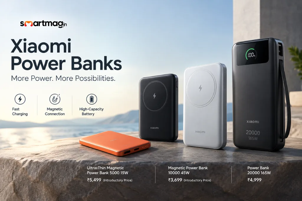 Xiaomi UltraThin Magnetic Power Bank Launched in India: Price, Features, and Specifications