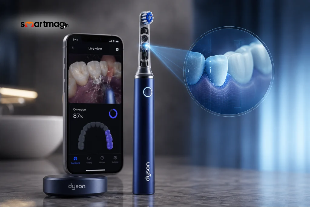 Dyson Launches CameraJet Toothbrush With Built-In Camera and Wi-Fi Connectivity