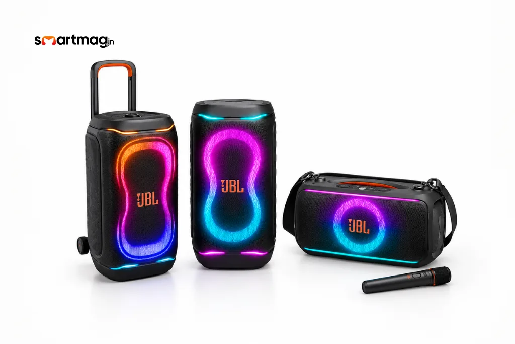 JBL Launches PartyBox 720, 330, 130, and On-The-Go 2 in India With EasySing Mics